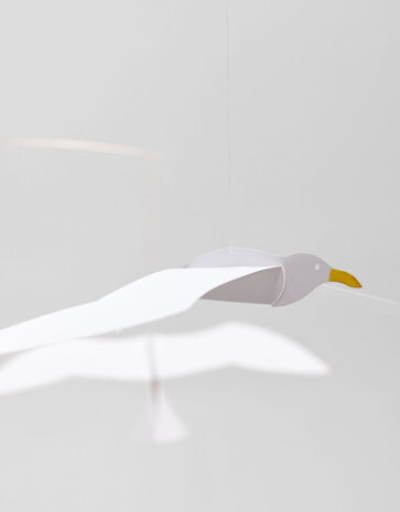 Flensted Mobiles Flensted Mobiles Soaring Seagulls 86x52cm mobiel Flensted Mobiles Flensted Mobiles Soaring Seagulls 86x52cm mobiel