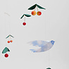 Flensted Mobiles Flensted Mobiles Cherry Bird 42x45cm mobiel Flensted Mobiles Flensted Mobiles Cherry Bird 42x45cm mobiel