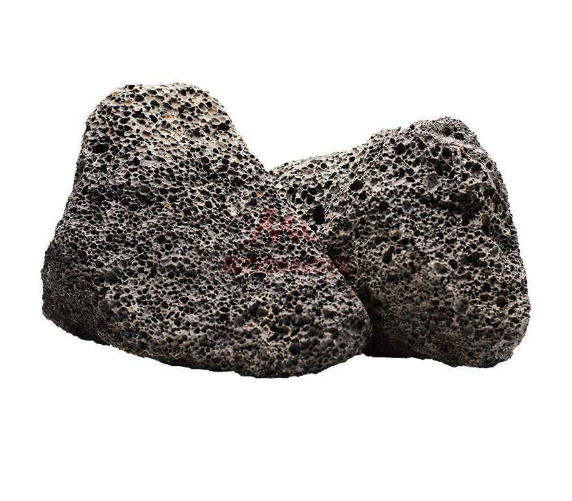 Oost Luchtpost overhemd Zwarte Lava steen (premium Lava) - hardscape - Alles voor Aquascaping