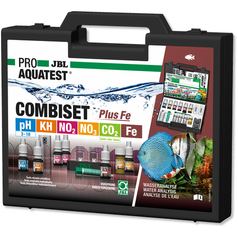 JBL Proaquatest COMBISET Plus Fe + koffer