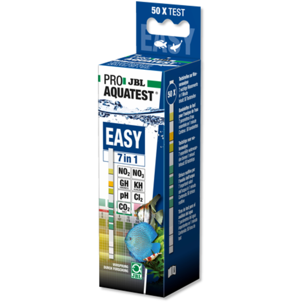 JBL PROAQUATEST EASY 7in1 test strip Watertest Alles voor Aquascaping