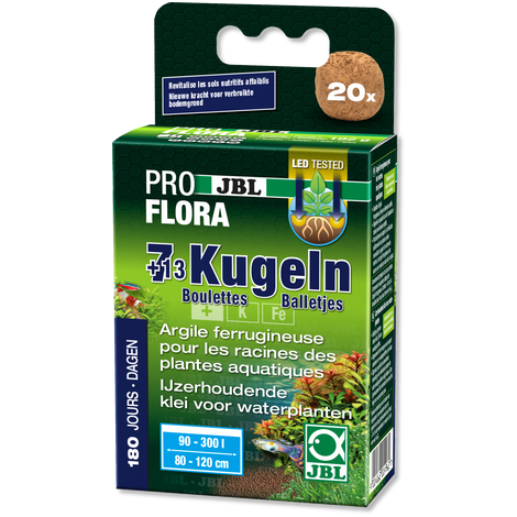 JBL Proflora 7 + 13 Kleiballen - kleibolletjes