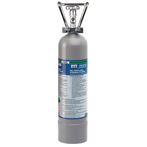 JBL Proflora M2000 Silver Co2 Bottle 2kg - CO2 Croissance des