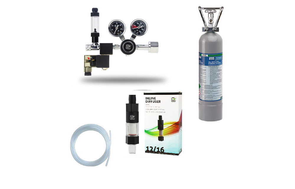 Ensemble complet de CO2 d'Aquascaper M