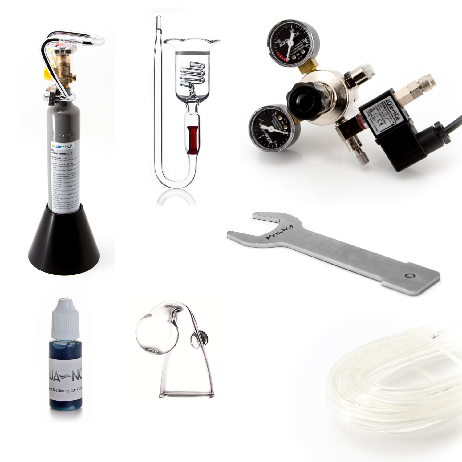 CO2 complete set CO2 set hervulbaar Profi (M) - CO2 aquarium set