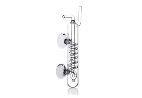 CO2 Bellenteller Glas Spiraal
