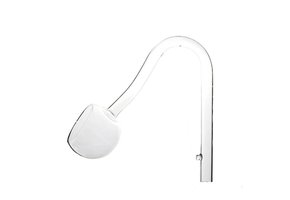 Glass filter outflow bulb