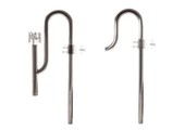 Lily Pipe Set Stainless Steel with Skimmer