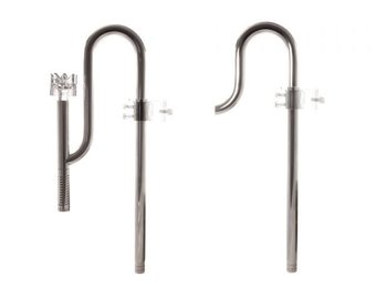 Set de tuyau lys en acier inoxydable avec skimmer