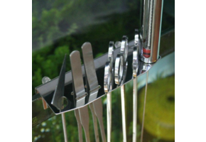 Aquascaping tools houder RVS