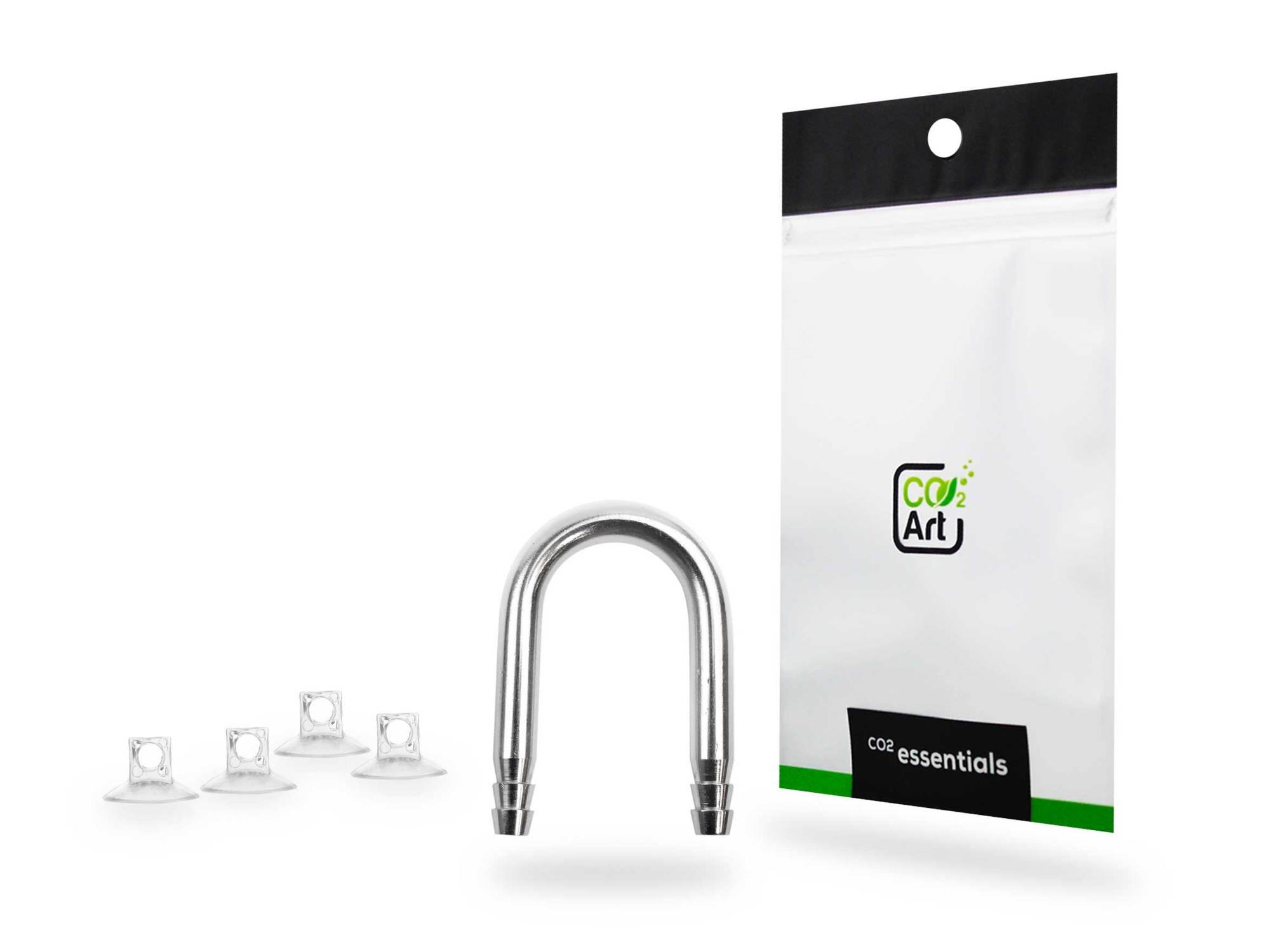 Connecteur de tubes en acier inoxydable U-Turn + 4x ventouses