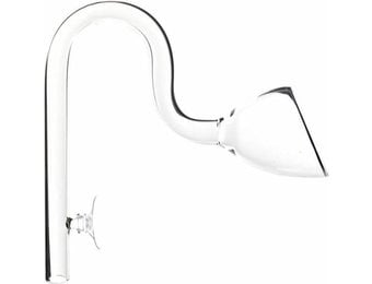 Glass Lily Pipe Outflow