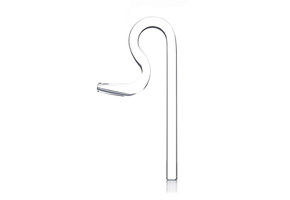 Glass mini filter outflow  Jet pipe  - Lily Pipe