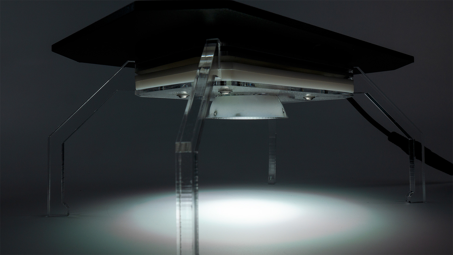 Luckight Midspot V55 Set 3 Lampe + Adaptateur et accessoires + Controle AQCT-2