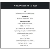 eclairage Twinstar Nouveau C-Line III + gratis dimmer