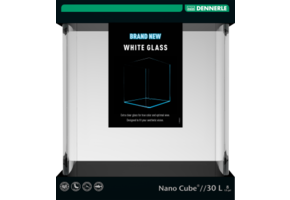Dennerle NanoCube  White Glass Aquarium