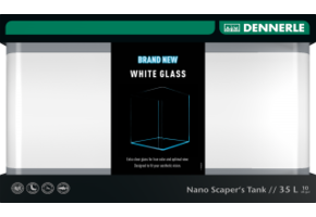 Dennerle Nano Tank - white glass