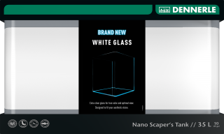 Dennerle Nano Tank - white glass
