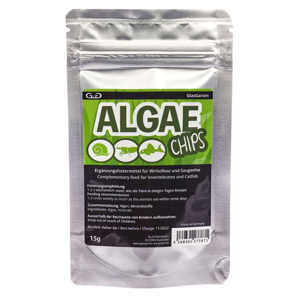 GlasGarten Algae Chips 15 g