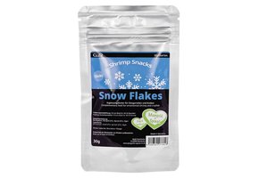 GlasGarten Shrimp Snacks Snow Flakes Chard+Spinach - 30 g