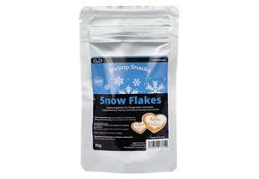 GlasGarten Shrimp Snacks Snow Flakes Pumpkin+Carrot - 30 g