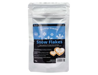 GlasGarten Shrimp Snacks Snow Flakes Pumpkin+Carrot - 30 g