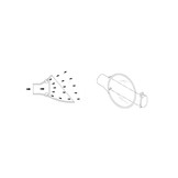 AQUARIO Neo Outlet - Lily pipe