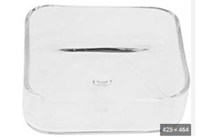 Voederschaal garnalen - Vierkant