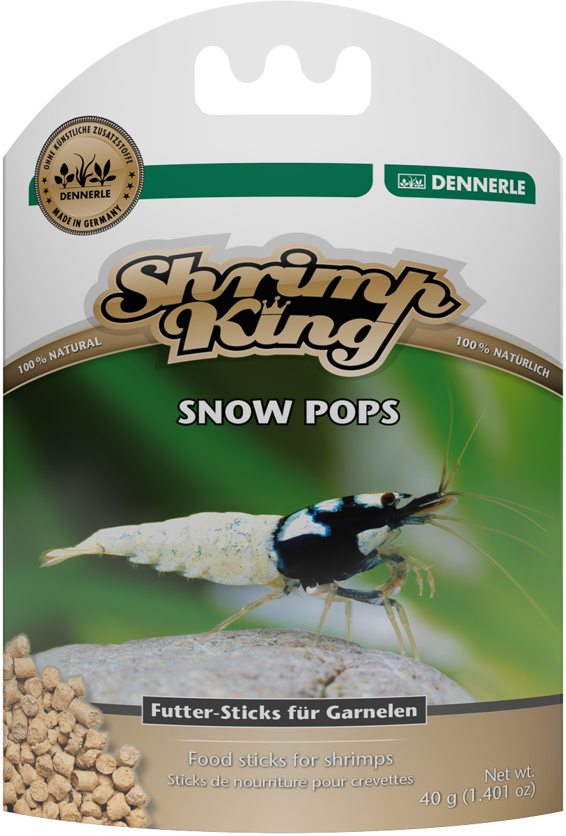 Dennerle Shrimp king Snow pops