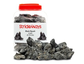 Strideways Black Ryuoh Stone Bottle