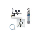 CO2 complete set aquascaper  M - Real Dual Stage - Aquario neo + 2kg CO2 fles
