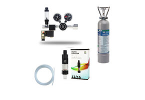CO2 complete set aquascaper  M - Real Dual Stage - Aquario neo + 2kg CO2 fles