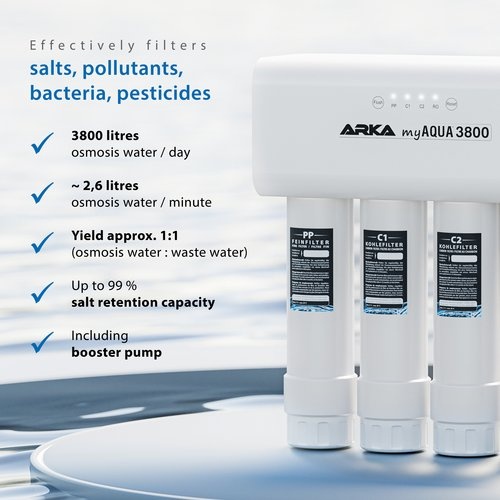 Arka MyAqua3800 - Reverse Osmosis System3800L/dag