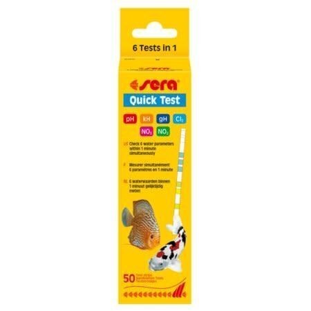Sera Quik test - teststrips - test strips - 50 stuks
