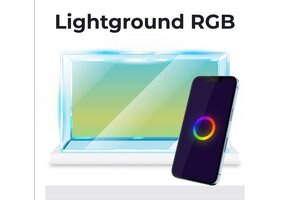 Lightscreen - lightground screen RGB - verlicht achtergrondpaneel