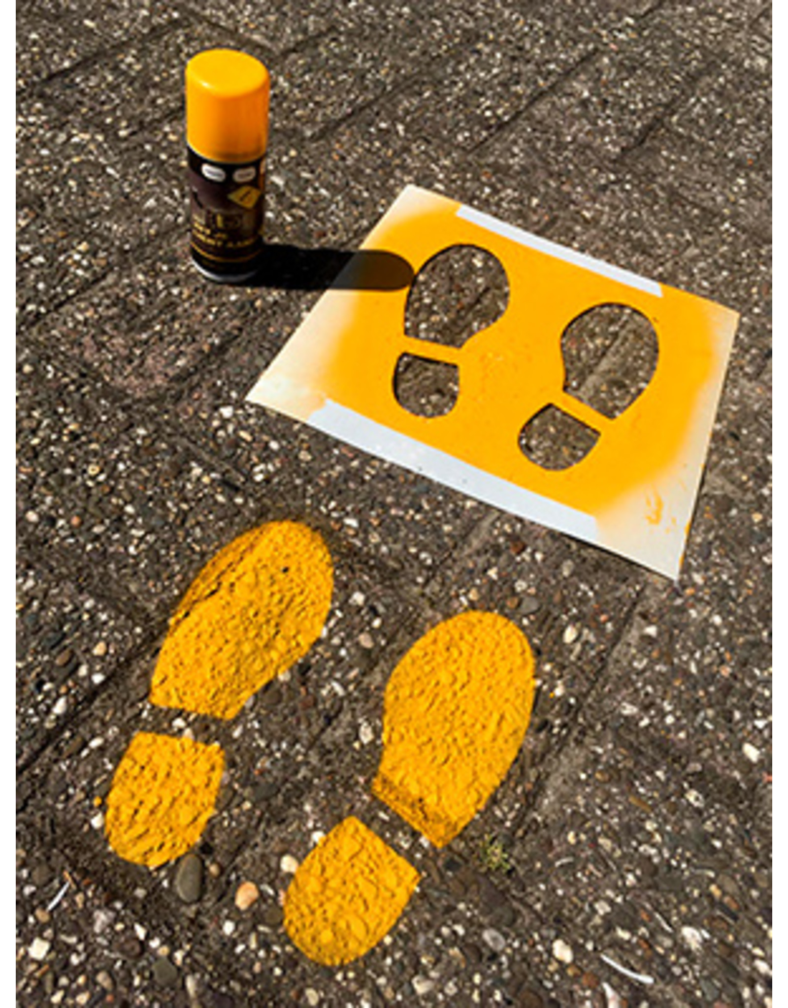 YF Specials Stencil  |  Footsteps