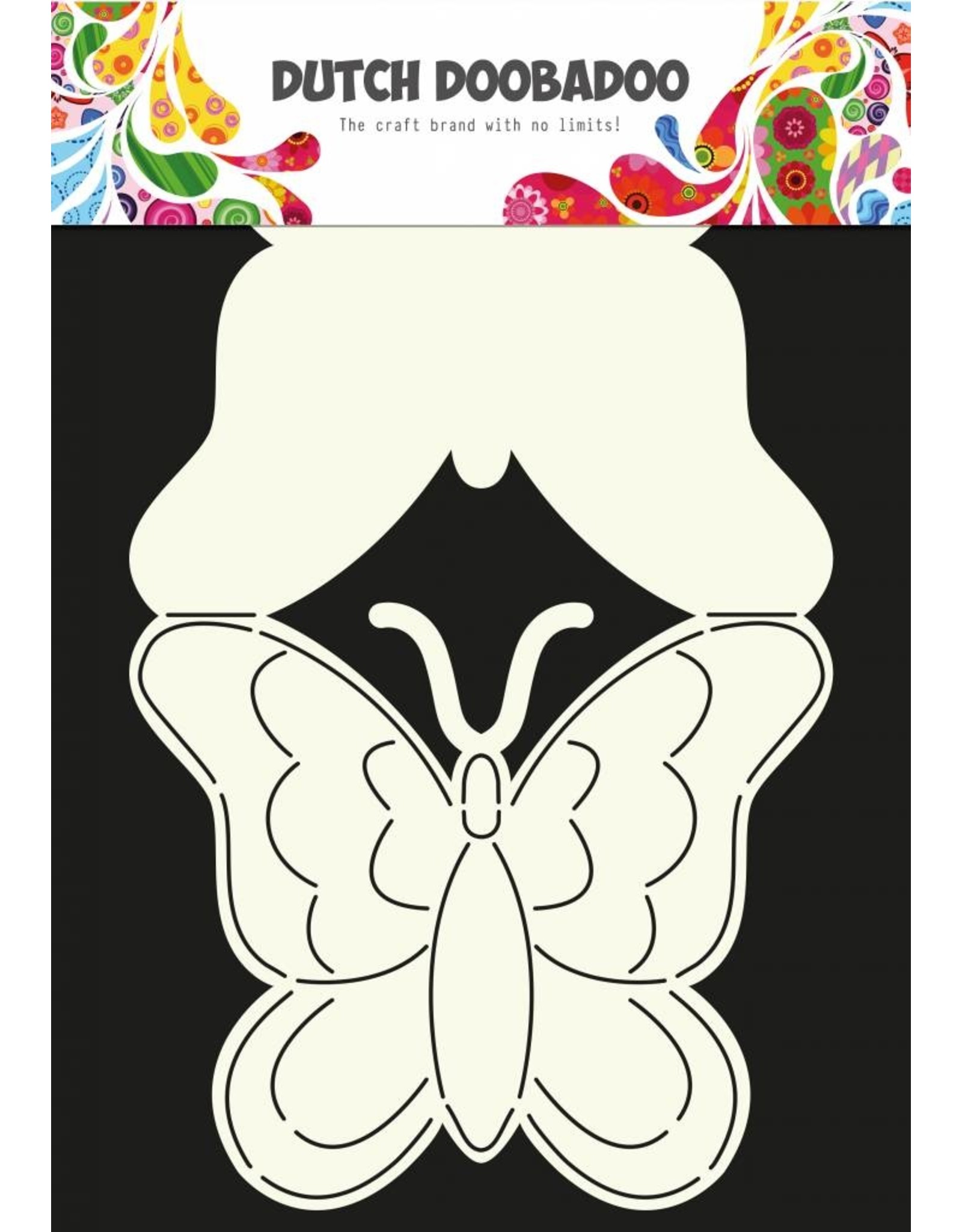 Dutch Doobadoo Dutch Card Art Butterfly A4