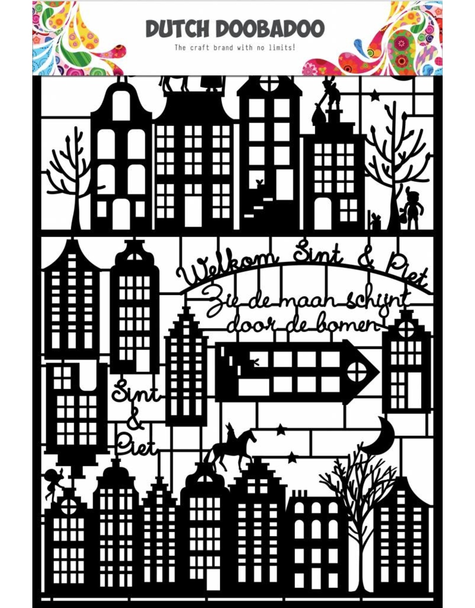 Dutch Doobadoo Dutch Paper Art A5 Sinterklaas