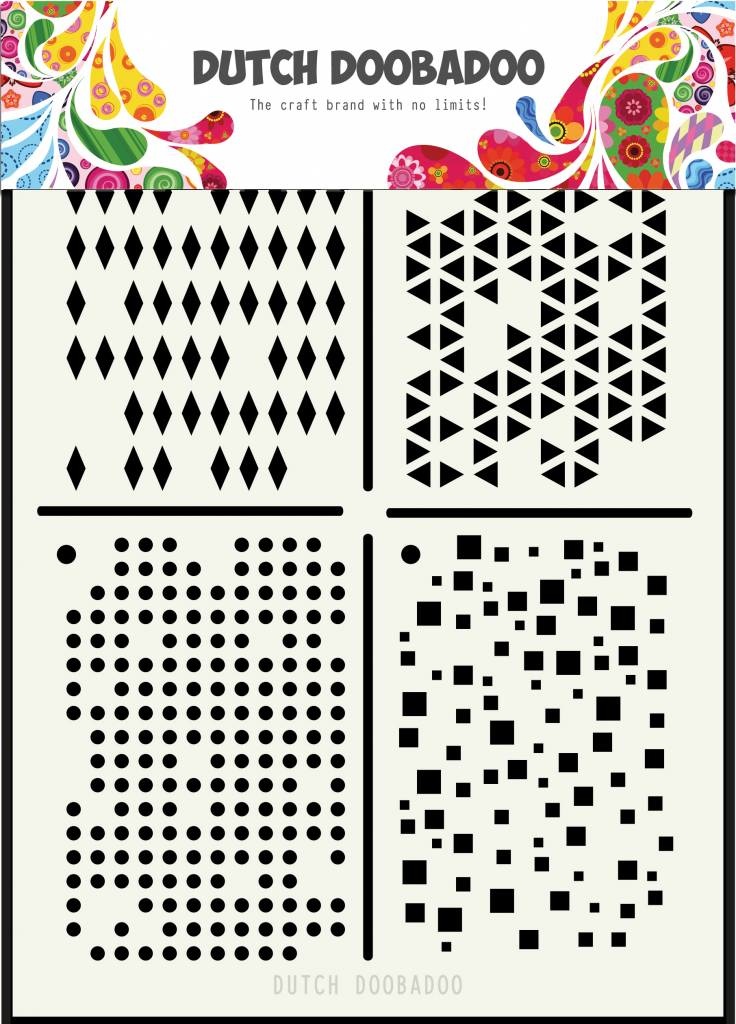 hi-dutch アート HorizonSky Dutch Mask Art A5 Multistencil - Yart