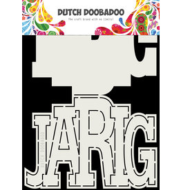 Dutch Doobadoo Dutch Card Art Jarig A5