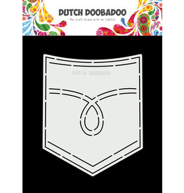 Dutch Doobadoo Dutch Card Art A5 Jeans Pocket