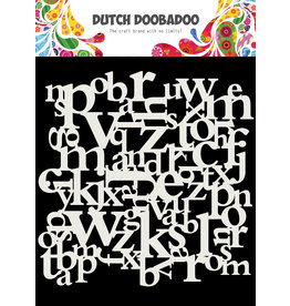 Dutch Doobadoo DDBD Mask Art 15 X 15 cm Letters