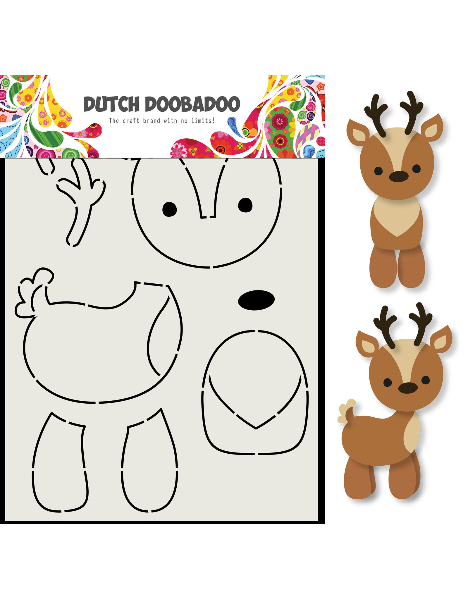 Dutch Doobadoo DDBD Card Art Rendier A5