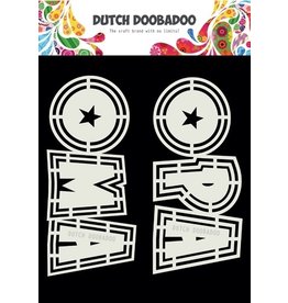 Dutch Doobadoo DDBD Card Art Opa en Oma 2 set A5