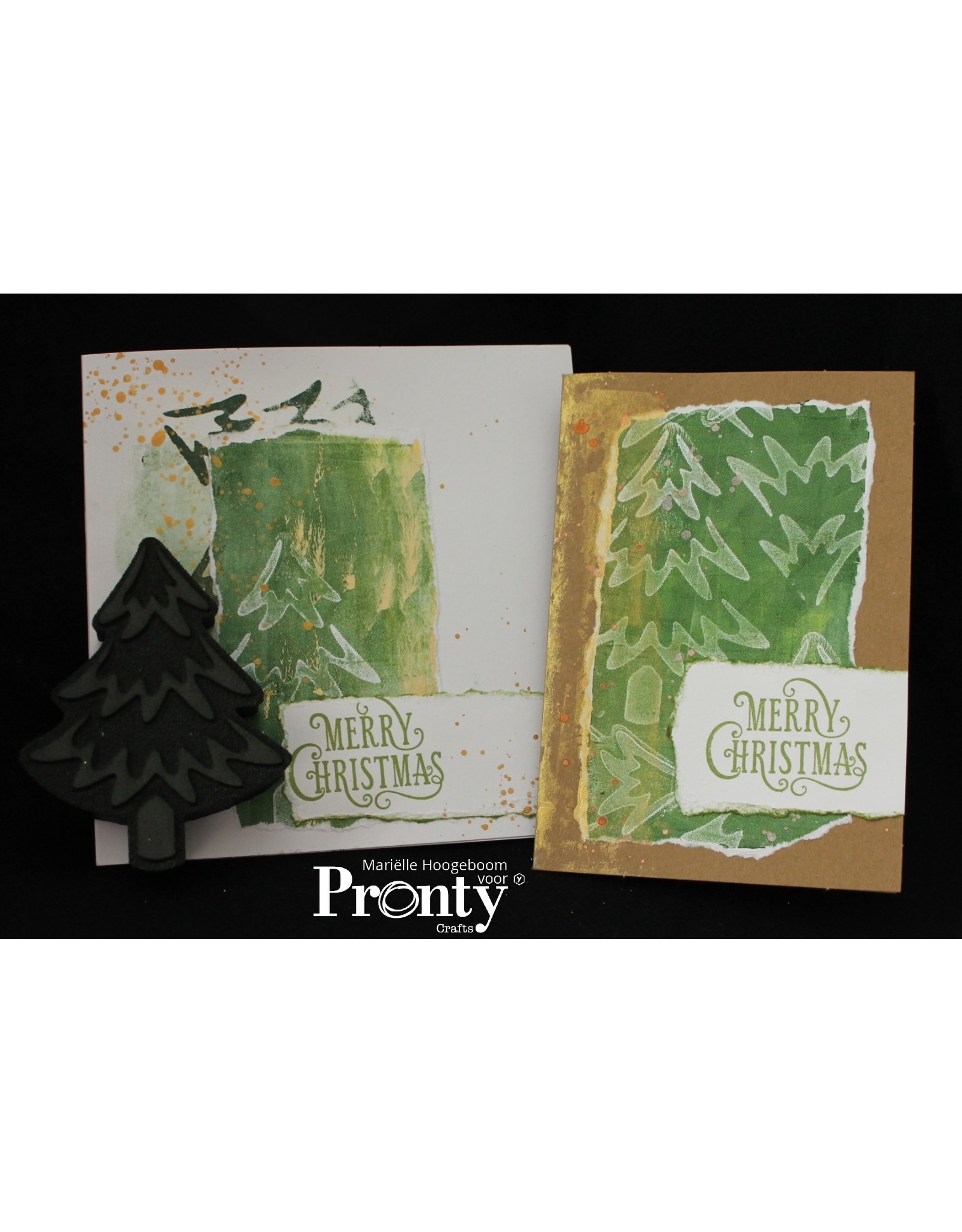 Pronty Crafts Stamp |  Christmas tree