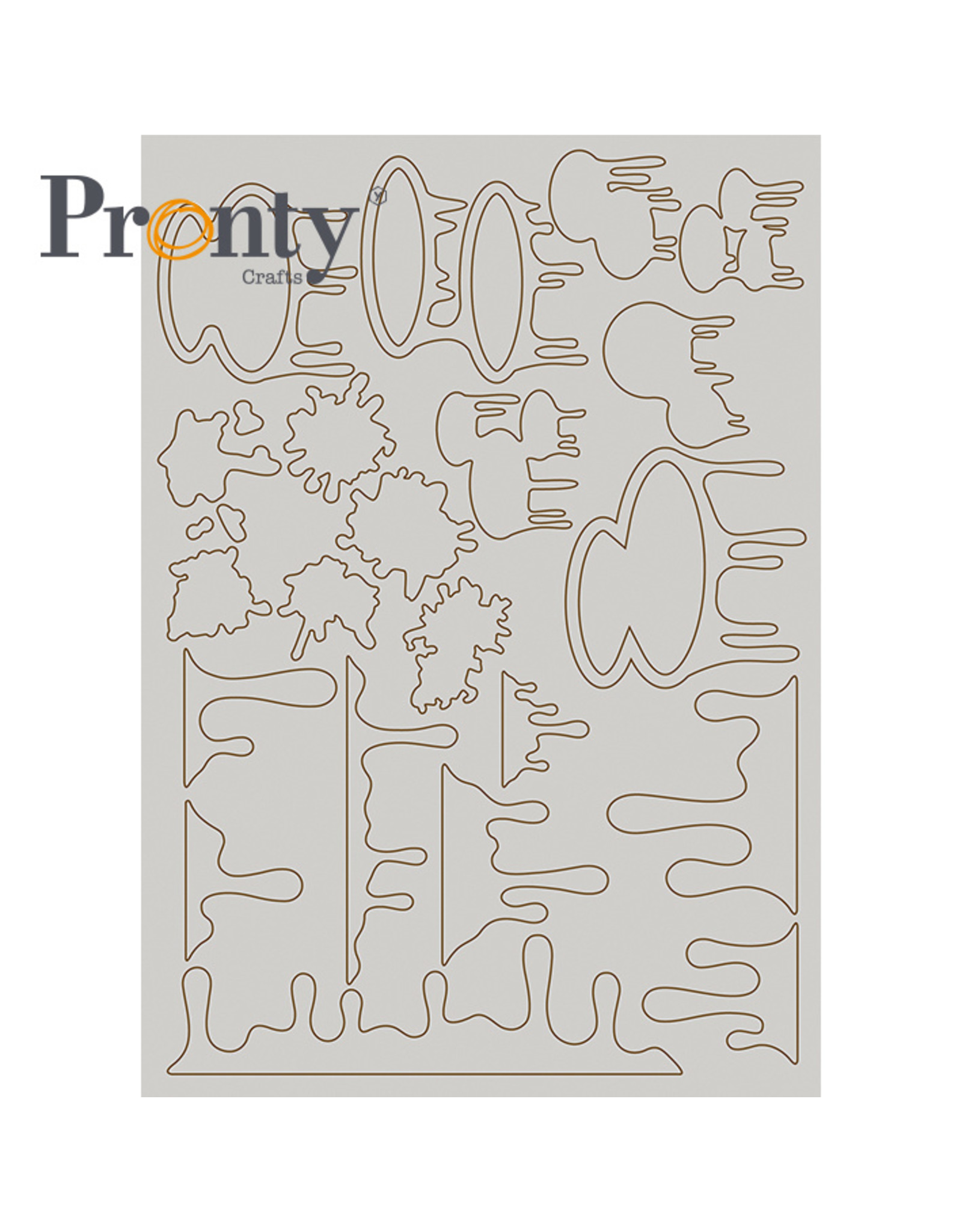 Pronty Crafts Chipboard A5 Pronty Paint