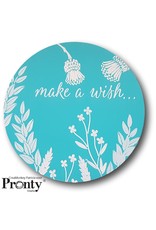 Pronty Crafts Stencil Wreath Spring A4