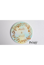 Pronty Crafts Stencil Wreath Spring A4