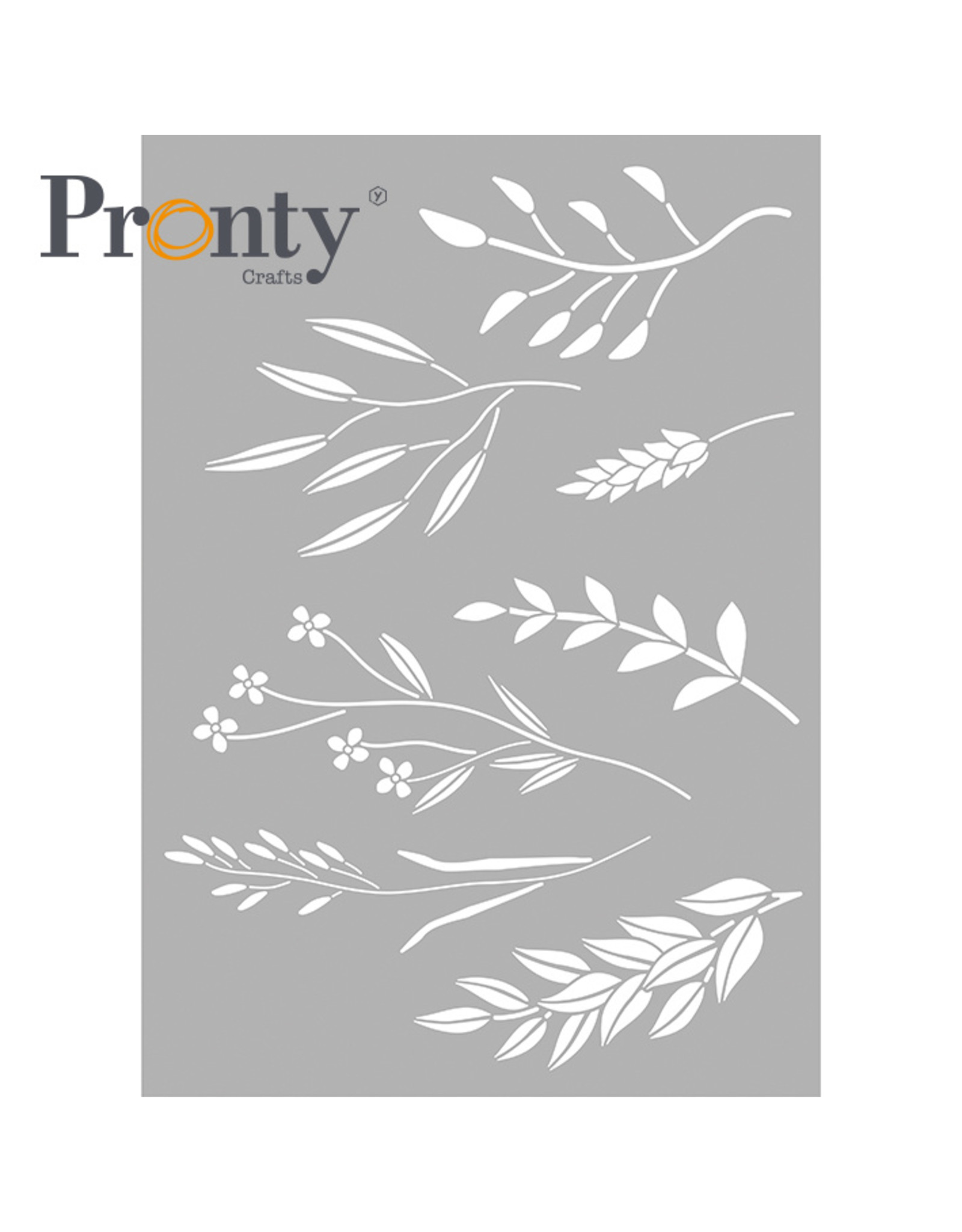 Pronty Crafts Stencil Branches A4