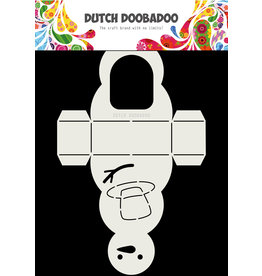 Dutch Doobadoo DDBD Card Art A4 Snowman